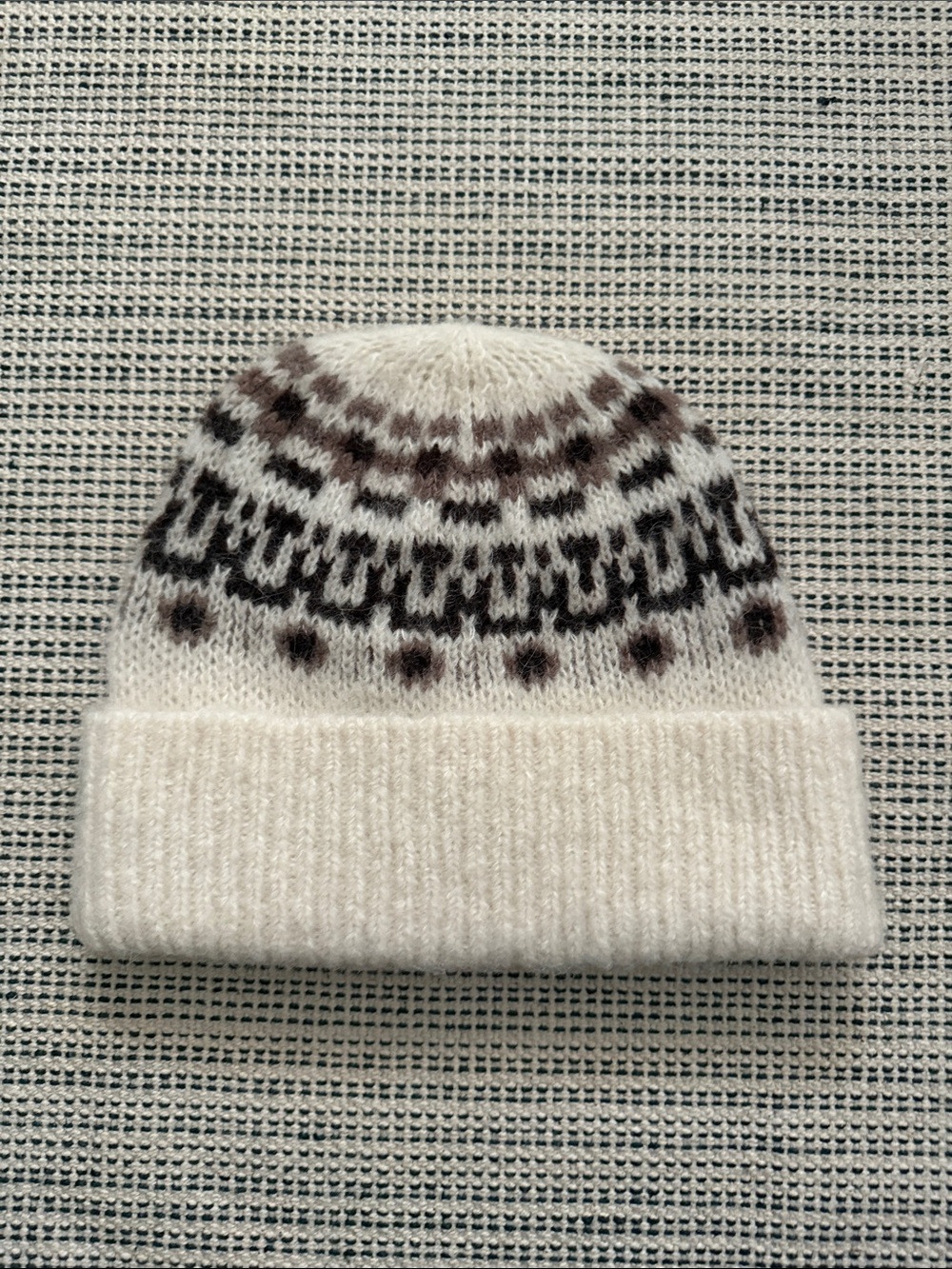 Madewell Fair Isle Cuffed Beanie
